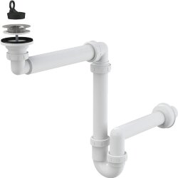 Alcaplast Сифон для раковины (a413), белый арт. AG210511100
