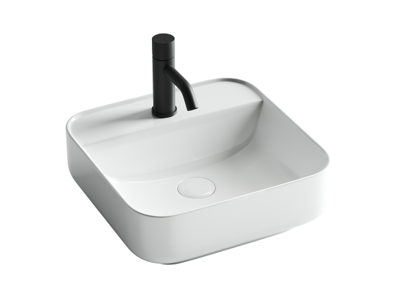 Ceramica Nova Раковина накладная квадратная (белый) Element арт. CN5014