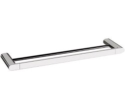 Remer Двойной держатель для полотенца 600 мм Lounge LN33CR, цвет: хром Remer Двойной держатель для полотенца 600 мм Lounge LN33CR, цвет: хром