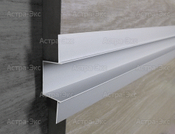 Разделительный профиль из алюминия 73x21 мм арт. РО 73х21 AS