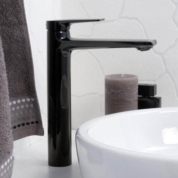 WasserKRAFT Смеситель для раковины glan 6603h цвет: черный