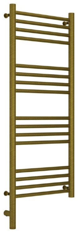 Электрический полотенцесушитель Богема 3.0 прямая 1000х400 МЭМ левый (состаренная бронза) Сунержа арт. 05-5804-1040