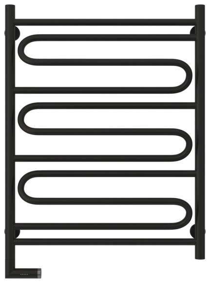 Электрический полотенцесушитель Элегия 2.0 800х600 МЭМ левый (матовый чёрный) Сунержа арт. 31-5218-8060 Электрический полотенцесушитель Элегия 2.0 800х600 МЭМ левый (матовый чёрный) Сунержа арт. 31-5218-8060