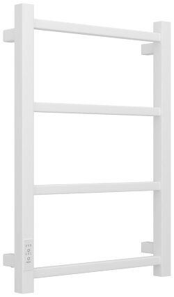 Электрический полотенцесушитель Формат 26 600х400 левый (матовый белый) Стилье арт. 30527-6040 Электрический полотенцесушитель Формат 26 600х400 левый (матовый белый) Стилье арт. 30527-6040