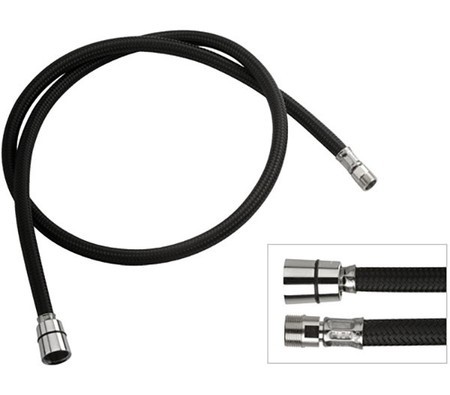 Remer Шланг для смесителя 120 см. 332NY1512120, цвет: черный