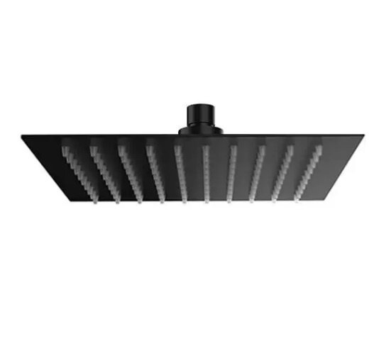 Remer Верхний душ 200*200 мм 357UFS20NOX цвет: черный