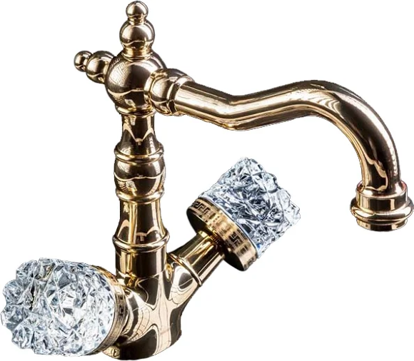 Boheme Смеситель для раковины бронза Crystal арт. 292-CRST