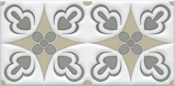 Декоративная плитка Клемансо 7.4x15см, орнамент Kerama Marazzi арт. STG\A620\16000 Декоративная плитка Клемансо 7.4x15см, орнамент Kerama Marazzi арт. STG\A620\16000