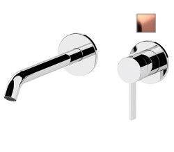 Remer Смеситель для раковины Metrica MC15PLRP скрытого монтажа, медь матовый Remer Смеситель для раковины Metrica MC15PLRP скрытого монтажа, медь матовый