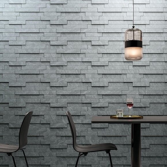 Italon Декор Jupiter Silver Brick 3D 28x78, под травертин Genesis - 620110000089