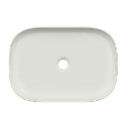 Scarabeo Раковина накладная, без перелива, без отверстий, цвет белый матовый, Glam арт. 1804 41