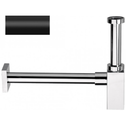 Remer Литой сифон для раковины и биде 960114NO, цвет: черный