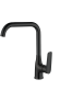 Смеситель для кухни Г-излив Esko Lagos Black, черный арт. LG06B