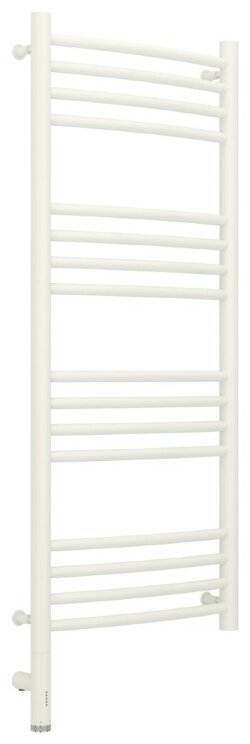 Электрический полотенцесушитель Богема 3.0 выгнутая 1000х400 МЭМ левый (матовый белый) Сунержа арт. 30-5802-1040