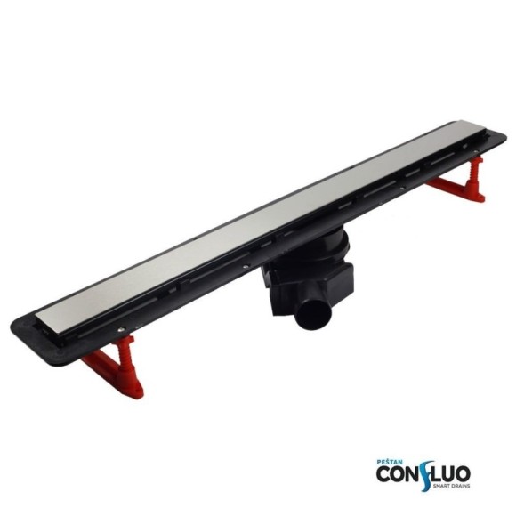 Душевой трап Confluo Frameless Line Black Glass 300, BETTOSERB арт. 13701201