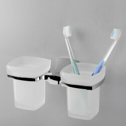 WasserKRAFT Подстаканник двойной wern k-2528d цвет: хром WasserKRAFT Подстаканник двойной wern k-2528d цвет: хром