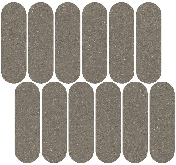 Мозаика Джиминьяно 30x32см, наборный коричневый матовый Kerama Marazzi арт. ID146