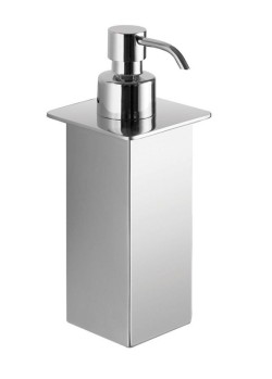 Gedy Настольный и настенный металлический дозатор c металлической помпой Colorado, хром арт. 38811310(13)