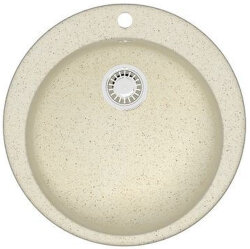 Azario Кухонная мойка Vital 507x507x200 искусственный мрамор, Бежевый Vital арт. CS00078344