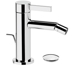 Remer Смеситель для биде Metrica MC20 однорычажный с донным клапана, хром глянцевый Remer Смеситель для биде Metrica MC20 однорычажный с донным клапана, хром глянцевый