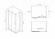 Abber Душевой уголок 1400x1000мм Schwarzer Diamant, черный арт. AG30140BH-S100B