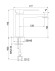 Webert смеситель для раковины, Pegaso, PE830102015SSE цвет: хром