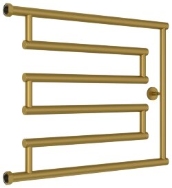 Водяной полотенцесушитель High-Tech+ model "L" 500х650 (матовое золото) Сунержа арт. 032-4052-5065 Водяной полотенцесушитель High-Tech+ model "L" 500х650 (матовое золото) Сунержа арт. 032-4052-5065