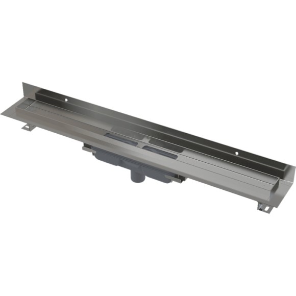 Alcaplast Душевой лоток без решетки Wall Low, серый арт. APZ1116-750