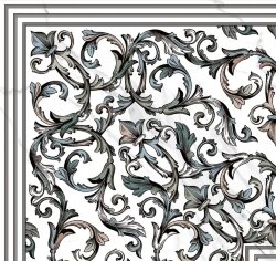 Pamesa Керамогранит Dec. Giro Malaquita Blanco Rect. 60x60, орнамент арт. ПП-00020609 Pamesa Керамогранит Dec. Giro Malaquita Blanco Rect. 60x60, орнамент арт. ПП-00020609