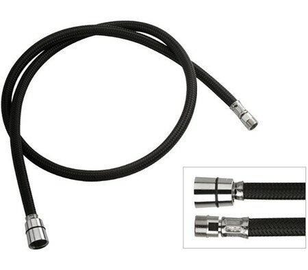 Remer Шланг для смесителя 200 см. 332NY1512200, цвет: черный