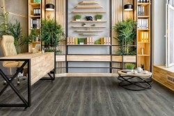 Alpine floor Кварцвиниловая плитка гранд секвойя каддо, серый - ЕСО 11-20