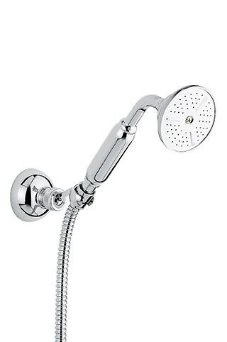 Emmevi ручной душ 110oam: лейка, шланг, крепеж, арт. 110OAM/BO