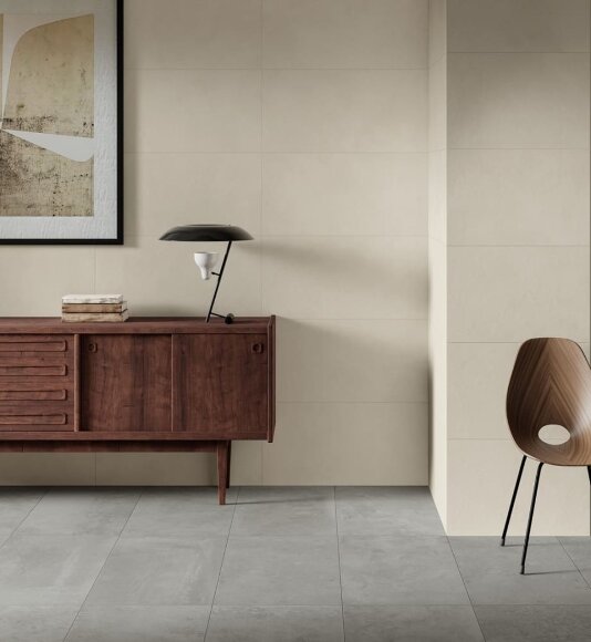 Керамогранит Grey Nat Ret 45x90 Terraviva, Italon под бетон, цемент, камень - 610010001931