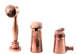 Webert смеситель на борт ванны, Aurora, AU850701060 цвет: медь Webert смеситель на борт ванны, Aurora, AU850701060 цвет: медь