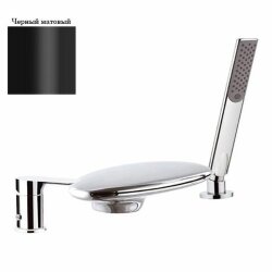 Remer Смеситель на борт ванны черный мат Infinity I07UFNO Remer Смеситель на борт ванны черный мат Infinity I07UFNO