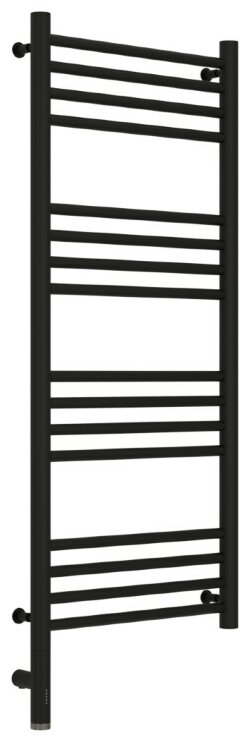 Электрический полотенцесушитель Богема 3.0 прямая 1000х400 МЭМ левый (матовый чёрный) Сунержа арт. 31-5804-1040
