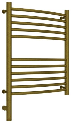 Электрический полотенцесушитель Богема 3.0 выгнутая 600х500 МЭМ левый (состаренная бронза) Сунержа арт. 05-5802-6050