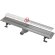 Alcaplast Душевой лоток (apz13-double9-750) с решеткой / полая под плитку Fit and Go, хром арт. AG071401750