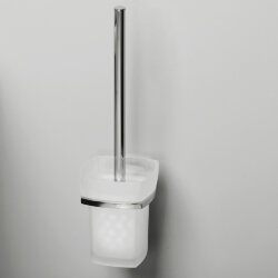 WasserKRAFT Щетка для унитаза подвесная wern k-2527 цвет: хром WasserKRAFT Щетка для унитаза подвесная wern k-2527 цвет: хром