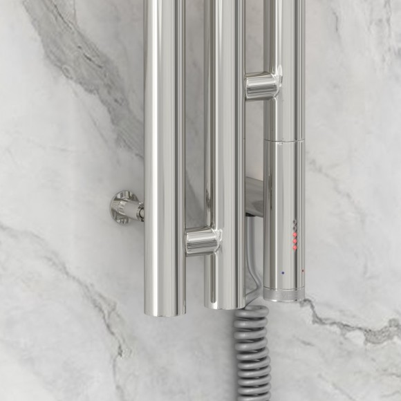 Электрический полотенцесушитель Терция 3.0 1200х106 правый (без покрытия) Сунержа арт. 00-5845-1211