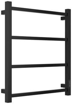 Электрический полотенцесушитель Формат 26 600х500 правый (матовый чёрный) Стилье арт. 31526-6050 Электрический полотенцесушитель Формат 26 600х500 правый (матовый чёрный) Стилье арт. 31526-6050