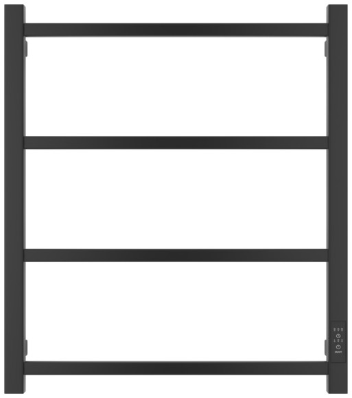 Электрический полотенцесушитель Формат 26 600х500 правый (матовый чёрный) Стилье арт. 31526-6050 Электрический полотенцесушитель Формат 26 600х500 правый (матовый чёрный) Стилье арт. 31526-6050