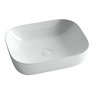 Ceramica Nova Раковина накладная прямоугольная (белый) Element арт. CN6008