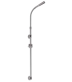 Remer Душевая штанга с двумя держателями душа 318C, цвет: хром