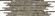 Italon Мозаика Emperador Dark Strip Lux Ret 26x75, под мрамор Charme deluxe - 610110000644