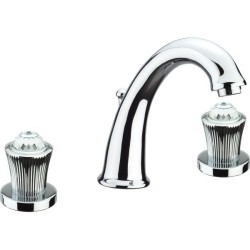 Fiore Двухвентильный смеситель для раковины на 3 отверстия, Venere Sky, 13CR0628 цвет: хром Fiore Двухвентильный смеситель для раковины на 3 отверстия, Venere Sky, 13CR0628 цвет: хром