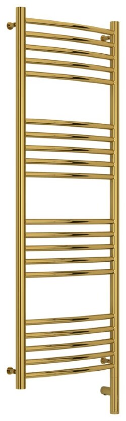 Электрический полотенцесушитель Богема 3.0 выгнутая 1200х400 МЭМ правый (золото) Сунержа арт. 03-5803-1240