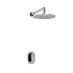 WasserKRAFT Встраиваемый комплект для душа с верхней душевой насадкой a12030 donau 5300 цвет: хром