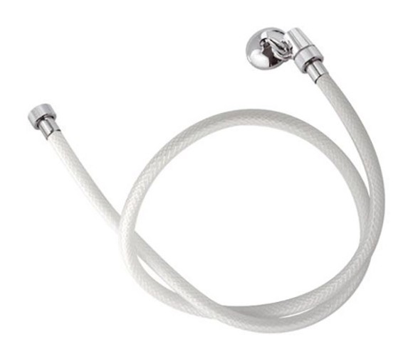 Remer Шланг для душа 120 см. 332RGRE120, цвет: белый