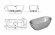 Kolpa-San Ванна DALIA-FS 170X80 BLACK&WHITE арт. 561760